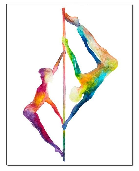 Pole Dance рисунки
