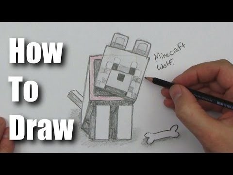 Рисунки из МАЙНКРАФТА карандашом
