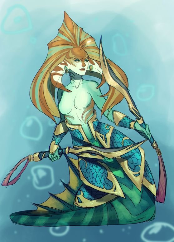 Naga Dota 2 Art
