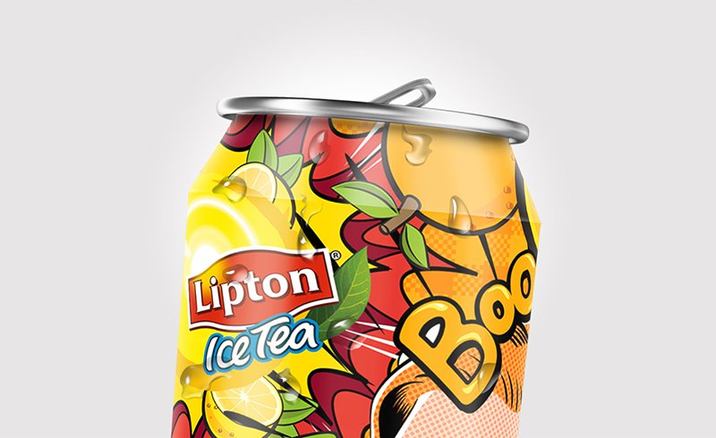 Липтон нарисовать