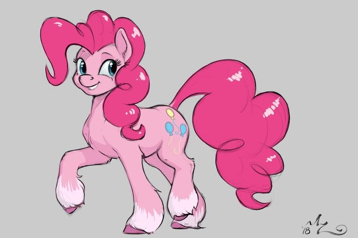 Единорог Пинки Пай poni