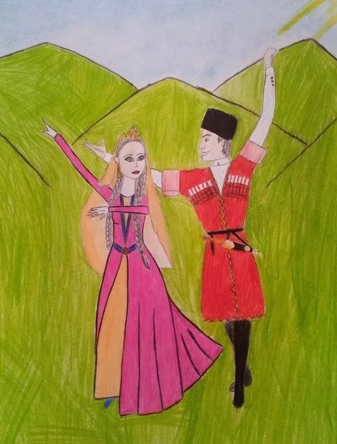 Дагестан рисунок