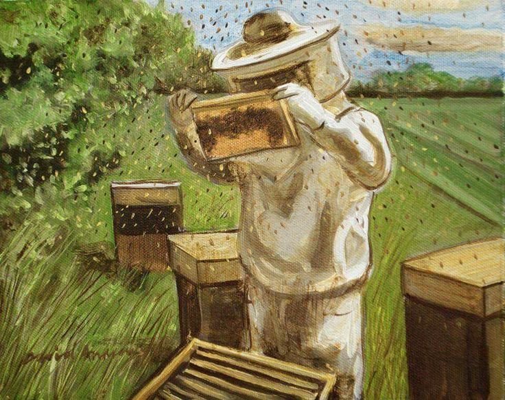 К.А.Коровин. Пасека