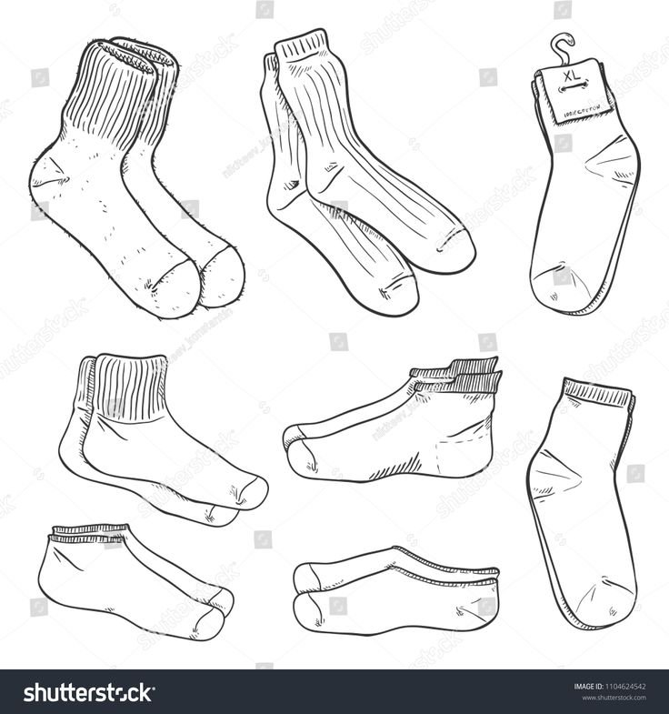 Носки легко