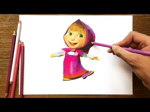 Маша рисование