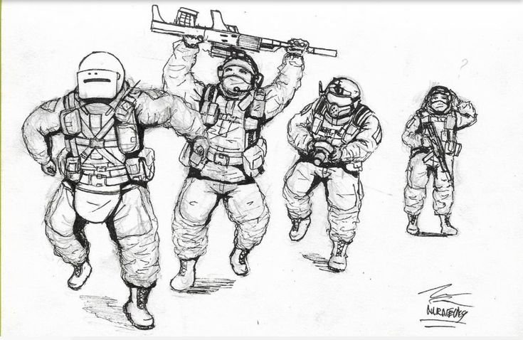 Спецназ Rainbow Six Siege Art