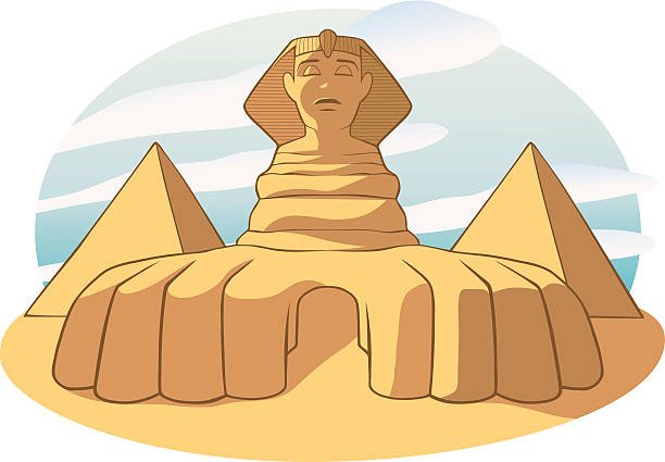 Древний Египет сфинкс рисунок