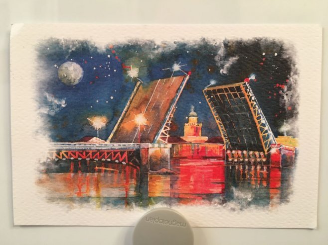 Открытка виды СПБ