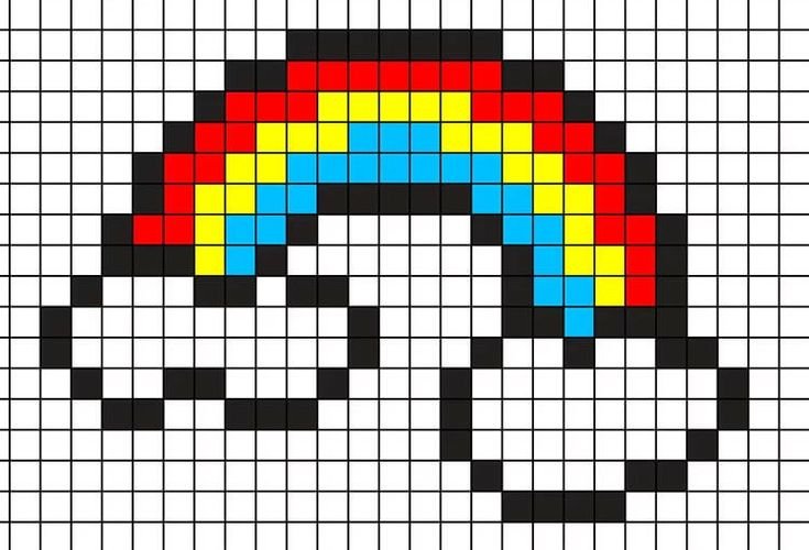 Рисунки по клеточкам