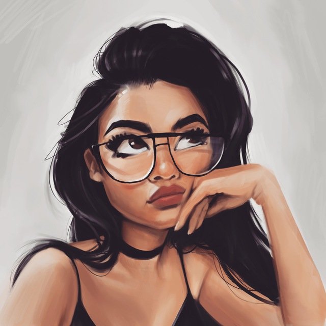 Красивые девушки в очках
