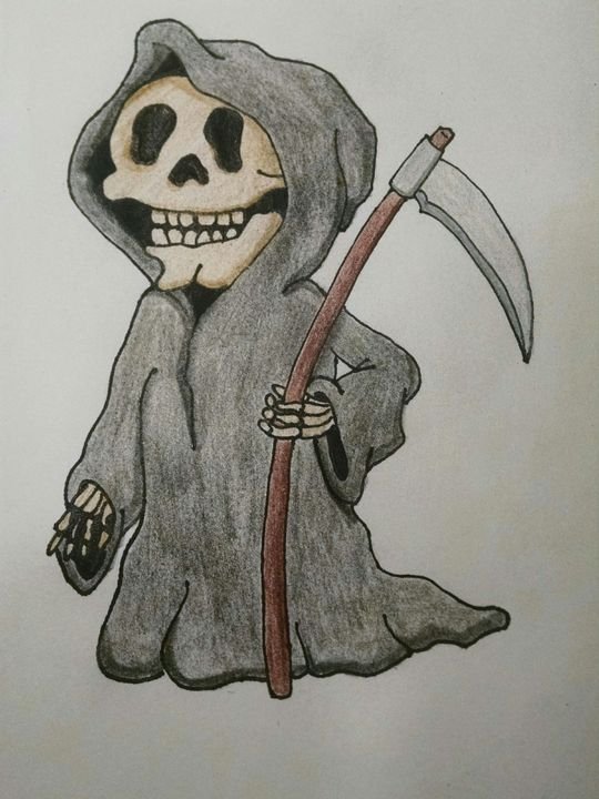 Смерть рисунок