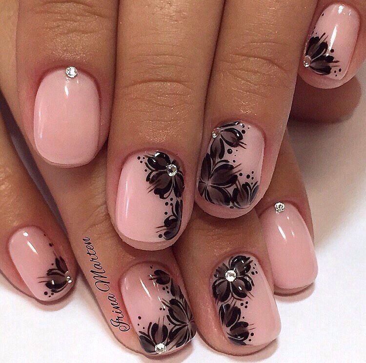 Красивые короткие ногти