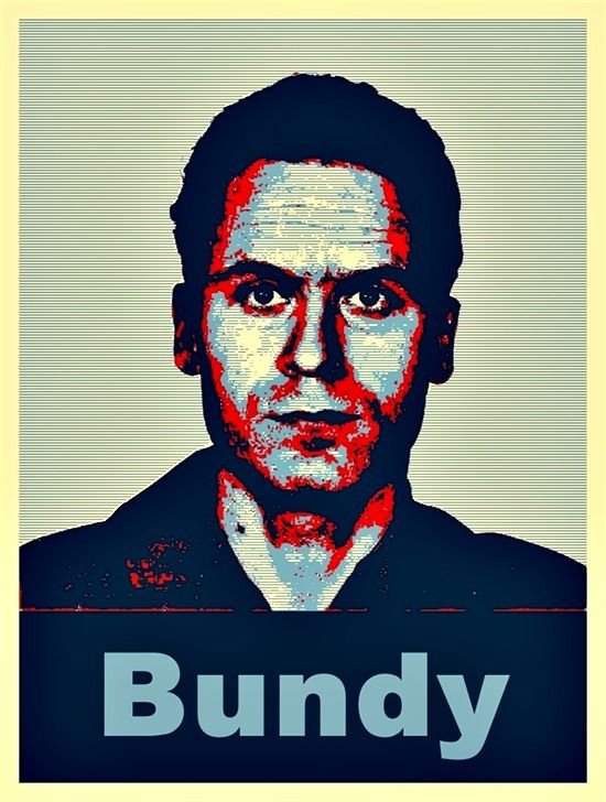 Тед банди рисунок