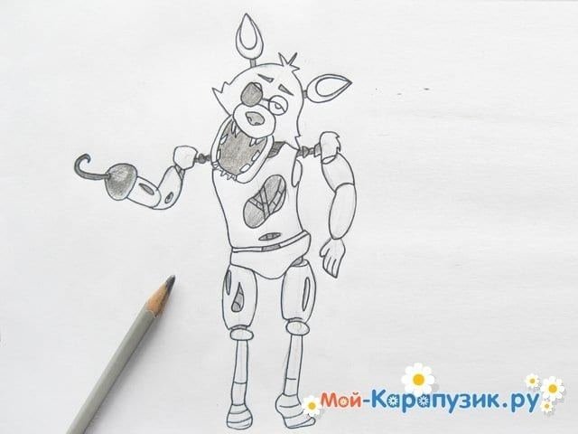 ФНАФ рисунки для срисовки