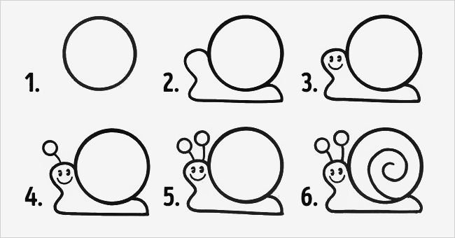 Схемы для рисования для детей 4-5 лет