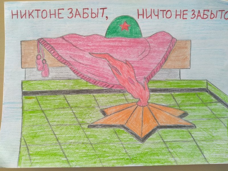 Рисунок на тему день Победы