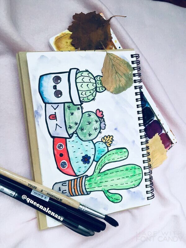 Рисунки для скетчбука