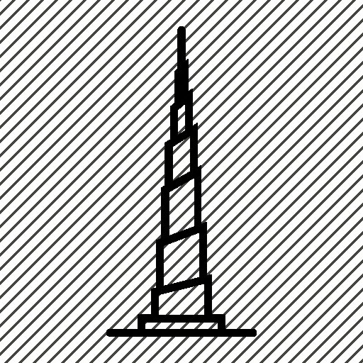 Башня Бурдж Халифа в Дубае