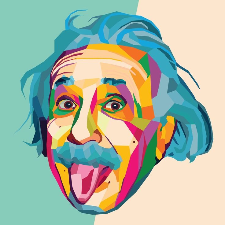 Эйнштейн портрет WPAP