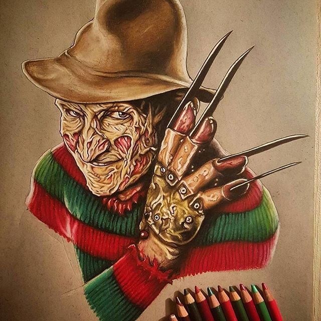 Фредди Крюгер тату эскизы