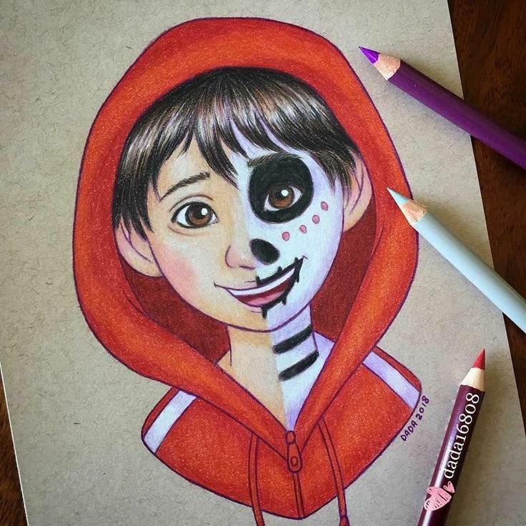 Рисунки карандашом мультяшки