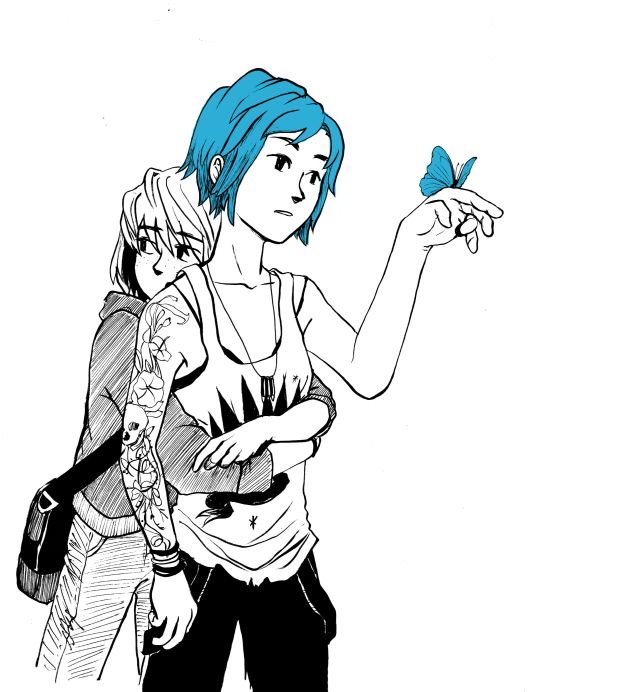 Life is Strange Хлоя арт