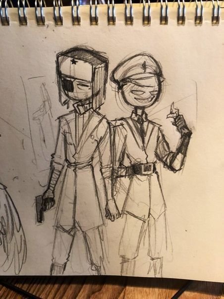 Рисунки Countryhumans