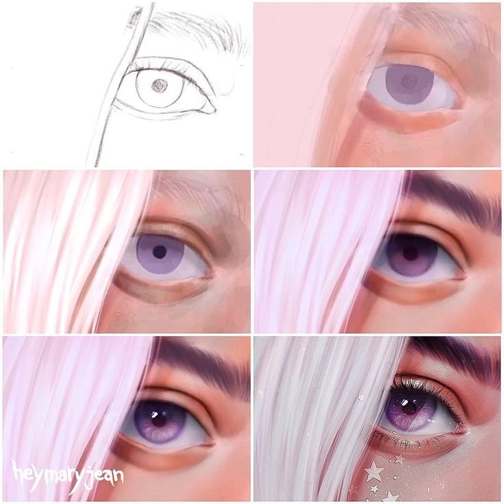 Глаз Procreate