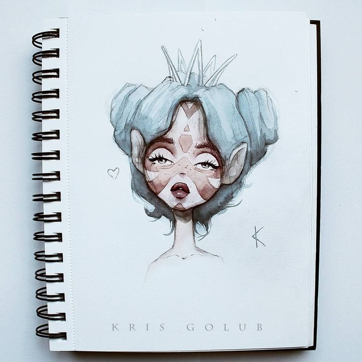Идеи для рисования в скетчбуке