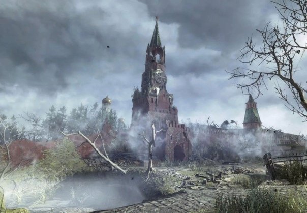 Разрушенный кремль арт