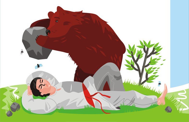 Медвежья услуга рисунок
