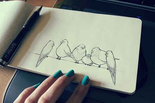 Идеи для рисунков лёгкие
