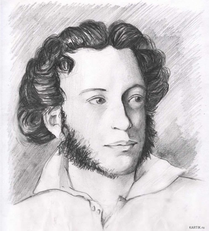 Портрет Пушкина 1827