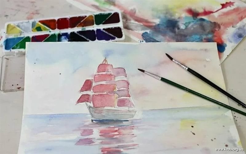 Рисунки акварелью для начинающих