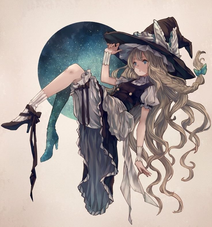 Marisa kirisame Манга