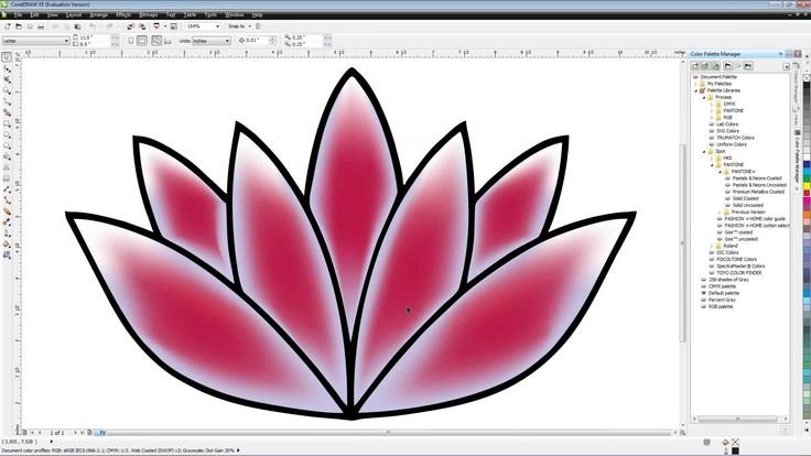 Coreldraw простые рисунки