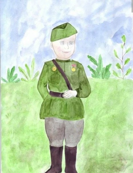 Рисунок солдату