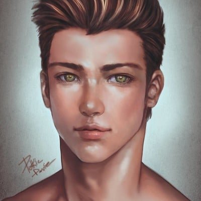 Лицо в реализме референс