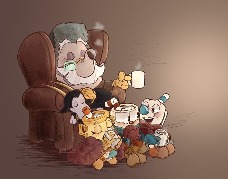 Cuphead and Mugman шип 18