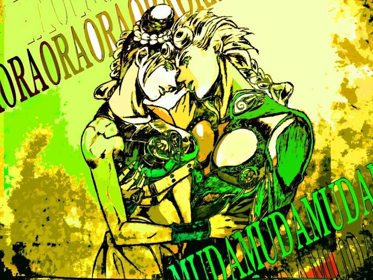 Jojo Jolyne and Dio