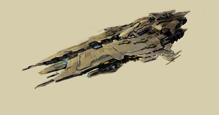 Космические корабли Sci Fi дредноут