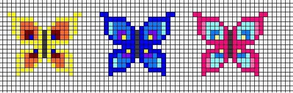 Рисунки по клеточкам маленькие