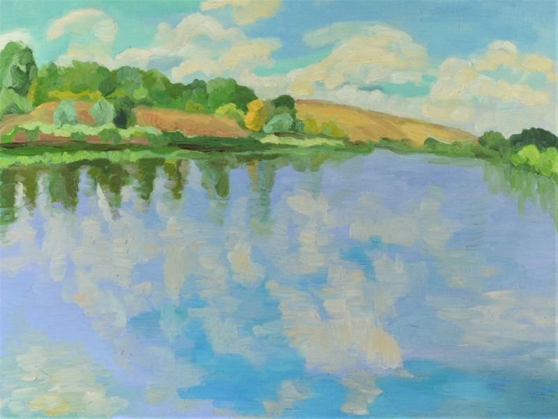Река Дон рисунок