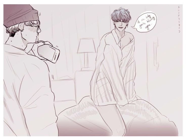 BTS Vkook Art омегаверс