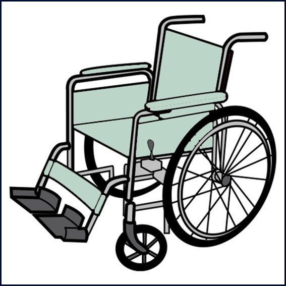 Wheelchair h035 инвалидная коляска