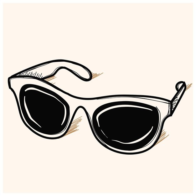 Sunglasses cartoon