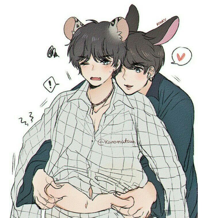 БТС Vkook Art 18 +