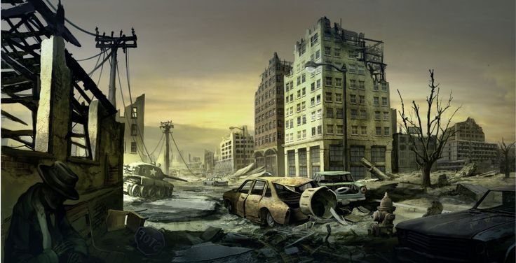 Metro 2033 заброшенные города