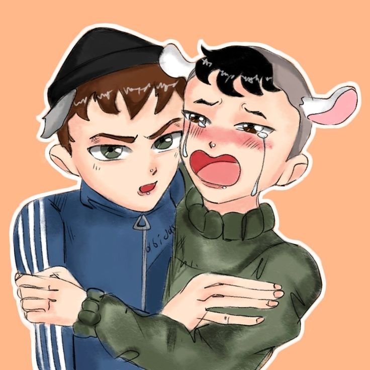 Рома и Бяша арт