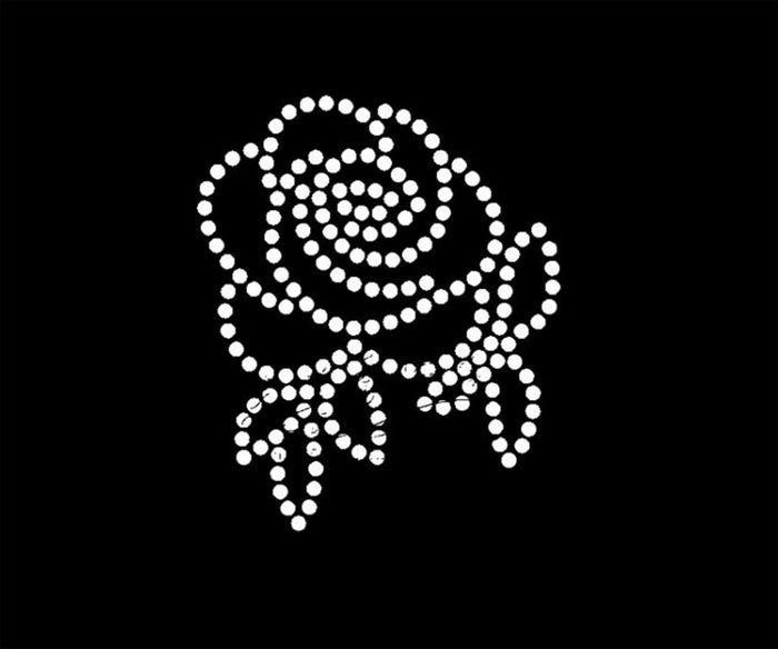 Аппликация из страз